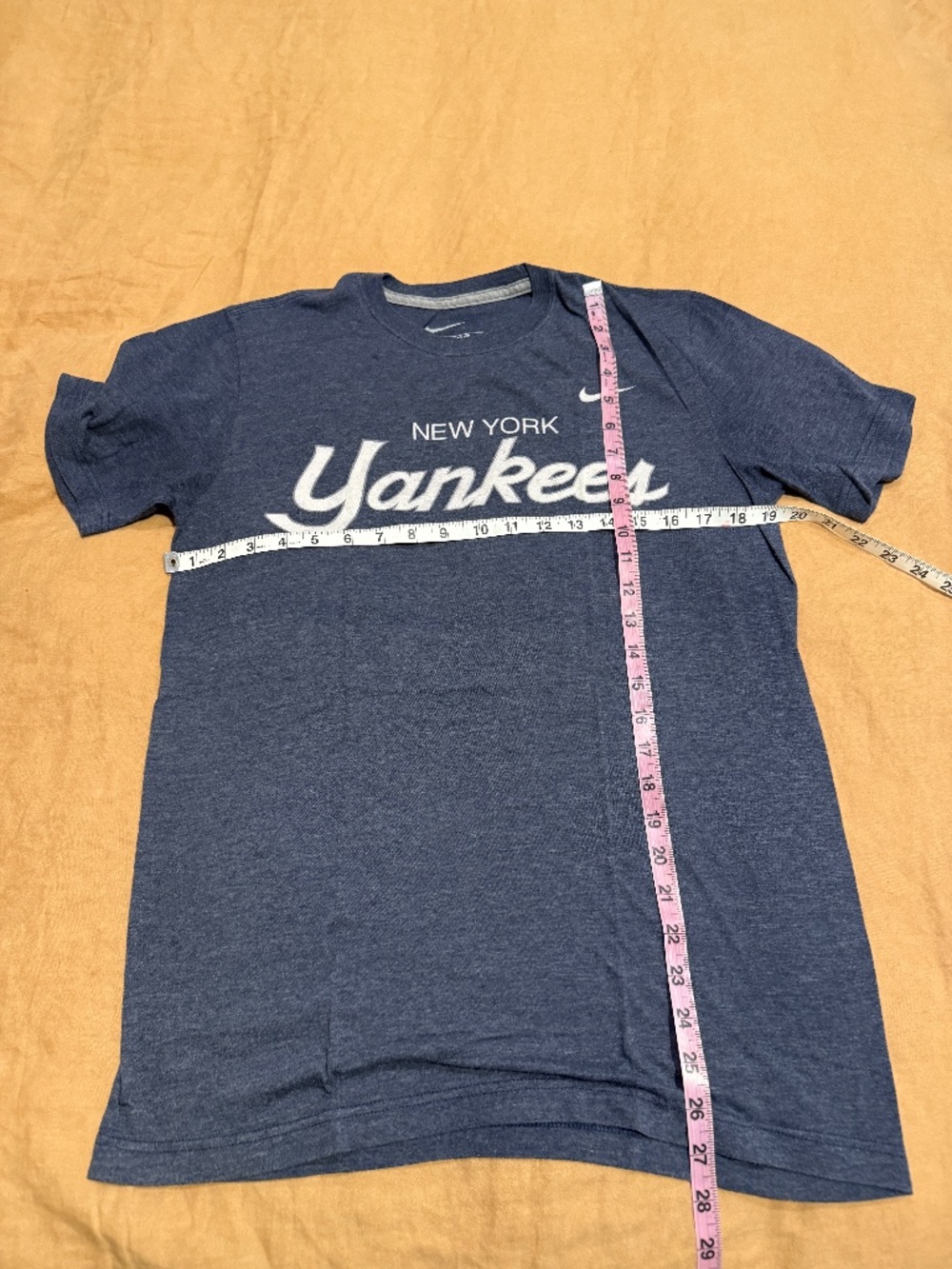 Nike NY Yankees tee, Medium, Navy Heather